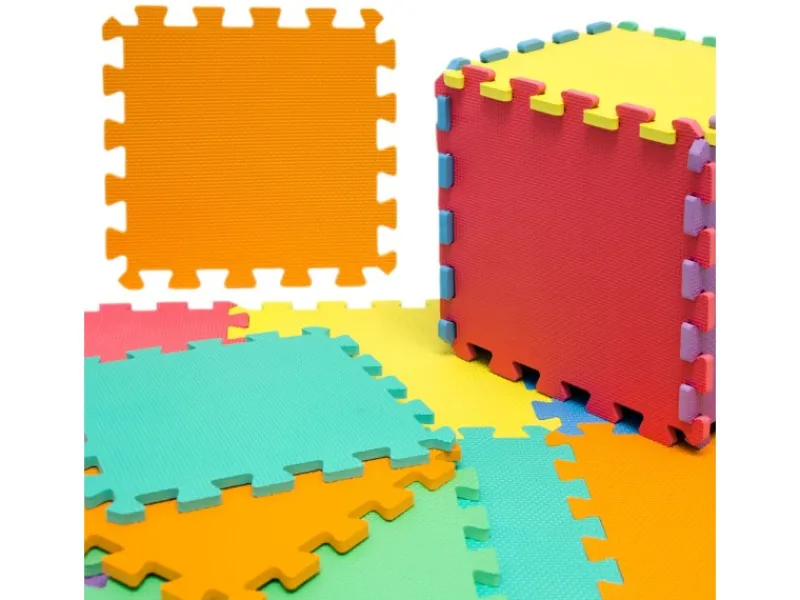 Baby & Kinder Puzzlematte 30 x 30 cm 9 Stück Buntfarben*LittleTom Best