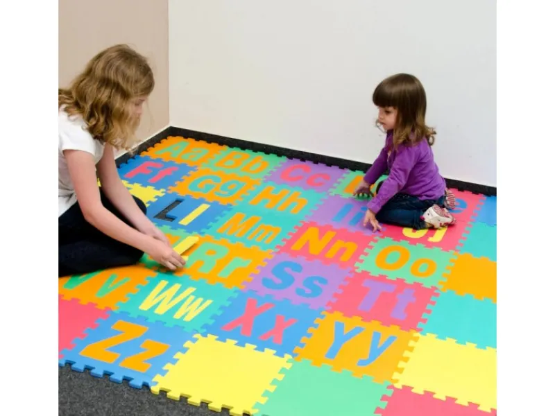 Baby & Kinder Puzzlematte 30 x 30 cm 9 Stück Buntfarben*LittleTom Best