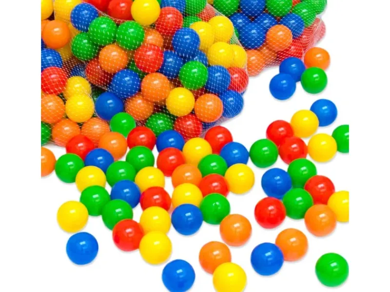 LittleTom Outdoor-Spielzeug|Bällebadbälle Ø 5.5 cm 50 Stück bunt