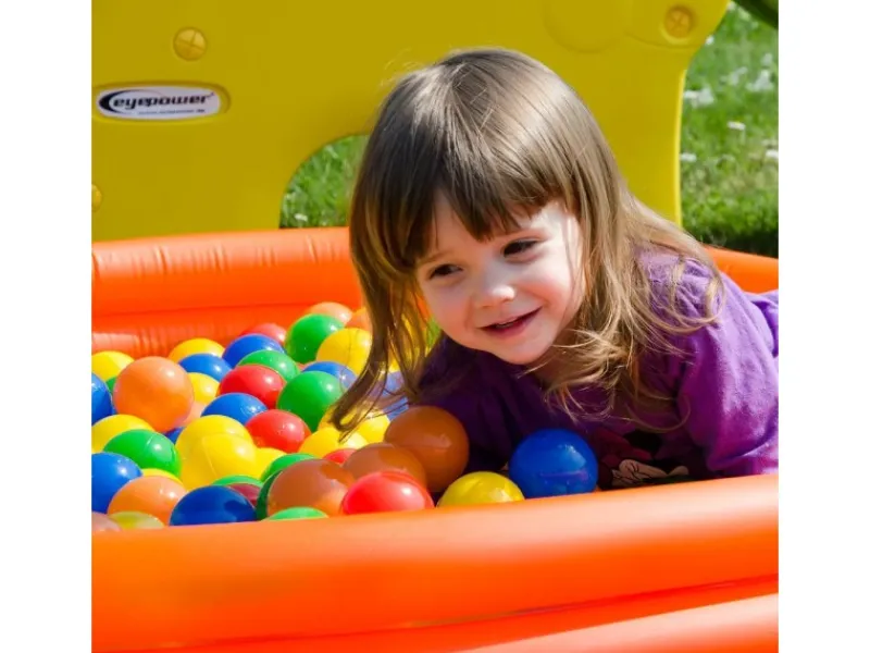 LittleTom Outdoor-Spielzeug|Bällebadbälle Ø 5.5 cm 50 Stück bunt