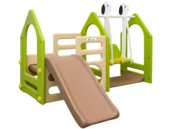 Spielturm mit Baby Rutsche und Schaukel 155 x 135 cm*LittleTom Hot