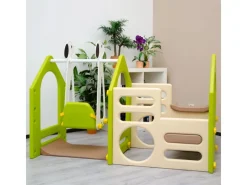 Spielturm mit Baby Rutsche und Schaukel 155 x 135 cm*LittleTom Hot