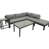 Lounge-Eckgruppe Miranda 5-teilig Grau*Garden Pleasure Best