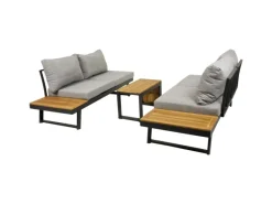 Garden Pleasure Lounge-Gartenmöbel|Lounge-Gruppe Felice 3-tlg. FSC®