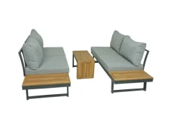 Garden Pleasure Lounge-Gartenmöbel|Lounge-Gruppe Felice 3-tlg. FSC®