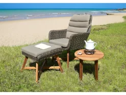 Garden Pleasure Lounge-Gartenmöbel|Lounger-Set Calvia Coffee FSC®