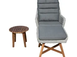 Garden Pleasure Lounge-Gartenmöbel|Lounger-Set Calvia Grau FSC®