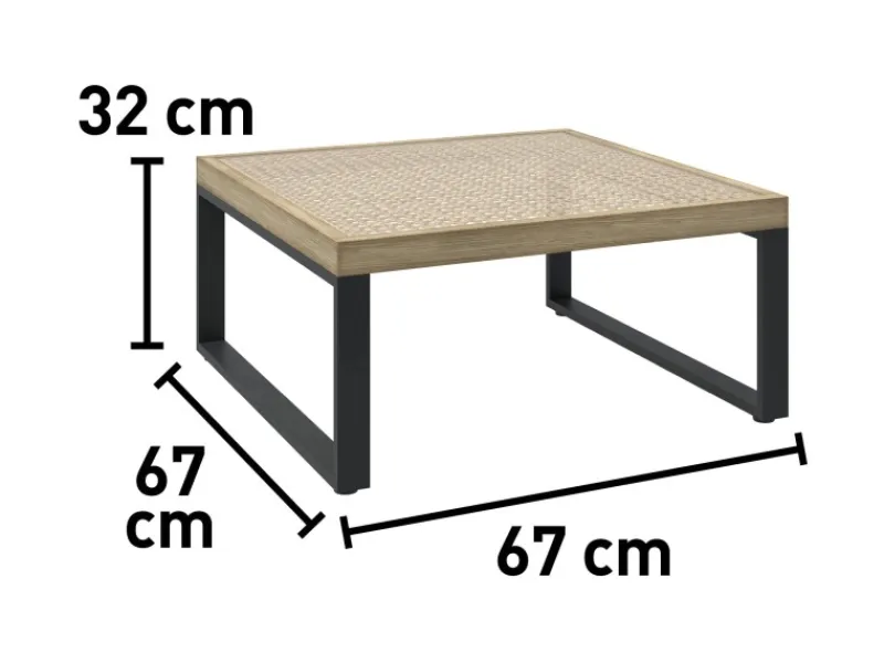 Sonnenliegen|Lounge-Gartenmöbel|Lounge-Set Calora 3-teilig aus Rattangeflecht und Aluminium Grau