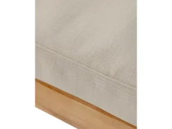 Sitzkissen|Lounge-Gartenmöbel|Lounge-Set mit Esstisch Morenci 4-teilig aus Akazienholz FSC®