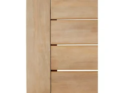 Sitzkissen|Lounge-Gartenmöbel|Lounge-Set mit Esstisch Morenci 4-teilig aus Akazienholz FSC®