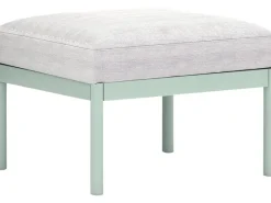 Lounge-Set Skipton 2-teilig mit Hocker Teakholz -Beige* Discount