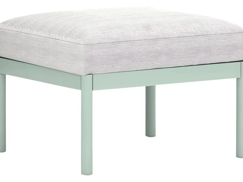 Lounge-Set Skipton 2-teilig mit Hocker Teakholz -Beige* Discount