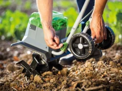 Bodenbearbeitung|Motorhacken|Lux Akku-Bodenhacke A-BH-2x20/28 mit DC-Bürstenmotor