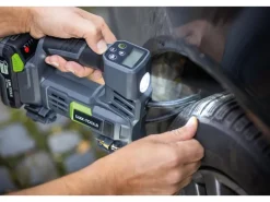 LUX-TOOLS Sportgeräte|Campingzubehör|LUX Akku-Kompressor 1PowerSystem A-LP-20 Solo