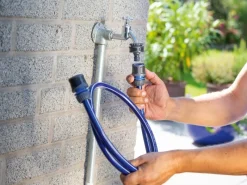 LUX-TOOLS Schlauch Kupplungen|Gartenschläuche|LUX Anschluss-Schlauch-Set 1,5 m 13 mm (1/2")