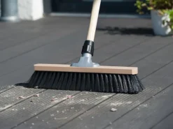 LUX-TOOLS Besen|LUX Besenkopf Natur-/Kunsthaar 80 cm