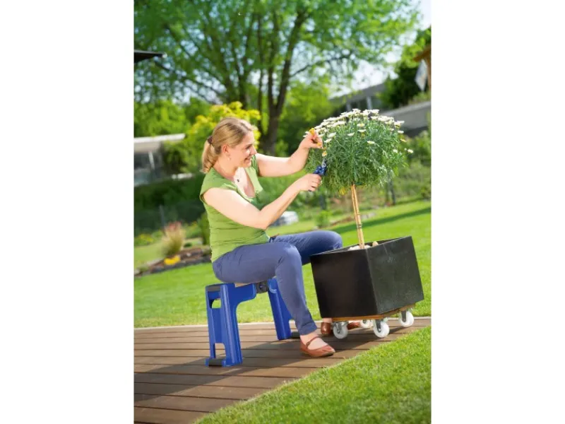 LUX-TOOLS Weitere Gartenhelfer|LUX Gartenhocker mit Kniekissen