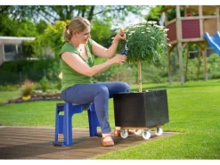 LUX-TOOLS Weitere Gartenhelfer|LUX Gartenhocker mit Kniekissen