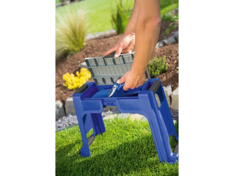 LUX-TOOLS Weitere Gartenhelfer|LUX Gartenhocker mit Kniekissen