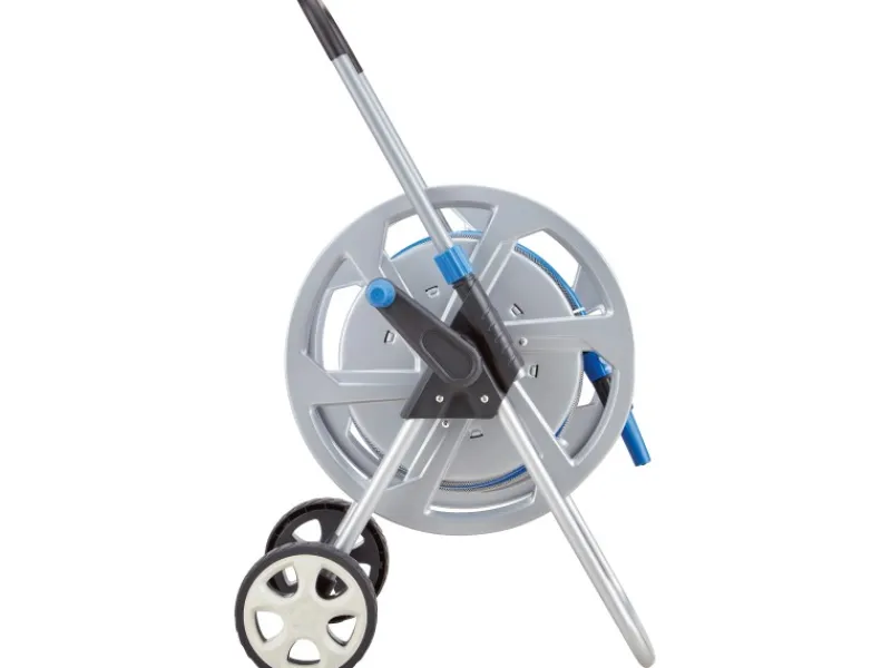 LUX-TOOLS Gartenschlauchwagen|LUX Metall-Schlauchwagen-Set 25 m