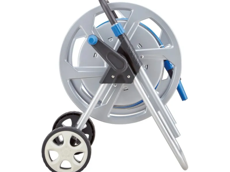 LUX-TOOLS Gartenschlauchwagen|LUX Metall-Schlauchwagen-Set 25 m