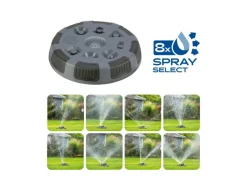 LUX Multifunktionsregner 8 Bewässerungskonturen*LUX-TOOLS Hot