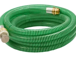 LUX Saugschlauch-Set mit Messinganschlüssen 25 mm (1") 7 m*LUX-TOOLS Sale