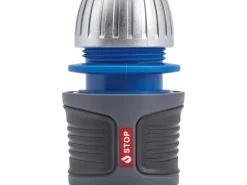 LUX-TOOLS Schlauch Kupplungen|LUX Schlauchstück mit Wasserstopp 13 mm (1/2