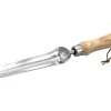 LUX-TOOLS Bodenbearbeitung|Gartenhandgeräte|LUX Unkrautstecher mit Holzgriff Cottage Edition 35 cm