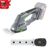 LUX-TOOLS Strauchscheren|Grasscheren|20 V Akku-Gras- und Strauchschere 1 PowerSystem A-GS-20/20