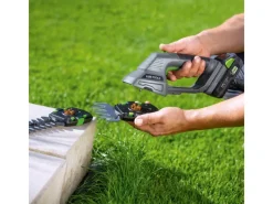 LUX-TOOLS Strauchscheren|Grasscheren|20 V Akku-Gras- und Strauchschere 1 PowerSystem A-GS-20/20