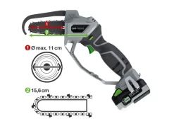 Akku-Astsäge 1 PowerSystem A-EAS-20/156 Set*LUX-TOOLS Hot