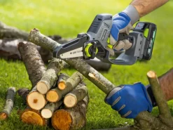 LUX-TOOLS Kettensägen|Akku-Astsäge 20 V A-EAS-20/100 1 Power System ohne Akku & Ladegerät