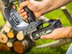 LUX-TOOLS Kettensägen|Akku-Astsäge 20 V A-EAS-20/100 1 Power System ohne Akku & Ladegerät