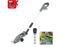 Akku-Gras- & Strauchschere mit Teleskopstiel 1 PowerSystem A-GS-20/20T*LUX-TOOLS Sale