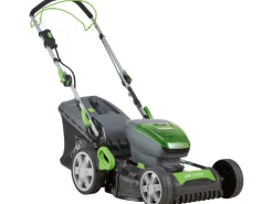 Akku-Rasenmäher Set A-RM-46-24 2 x 20 V Akkus 1 PowerSystem*LUX-TOOLS New