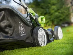 Akku-Rasenmäher Set A-RM-46-24 2 x 20 V Akkus 1 PowerSystem*LUX-TOOLS New