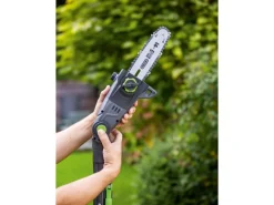 LUX-TOOLS Heckenscheren|Akku-Teleskop-Heckenschere & -Astsäge A-HS-20/41T-2in1 A