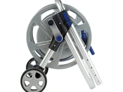 LUX-TOOLS Gartenschlauchwagen|Comfort Metallschlauchwagen-Set