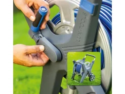 Schlauchwagen-Set Pro Metalltrommel mit Schlauch 30 m*LUX-TOOLS Sale