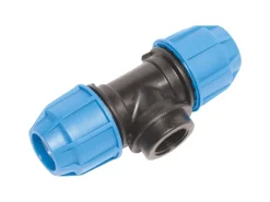 LUX-TOOLS Bewässerungssysteme|T-Stück für PE-Rohre Ø 25 mm x 24,1 mm (Rp 3/4")