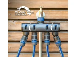 LUX-TOOLS Schlauch Kupplungen|4-Wege-Verteiler 26,4 mm (G 3/4) auf 33,3 mm (G 1)