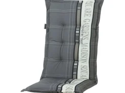 Auflage Garden Grau für Hochlehner ca. 123 cm x 50 cm*Madison New