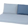 Palettenkissen Rückenteil Outdoor Panama Safier Blau 60 cm x 40 cm*Madison Sale