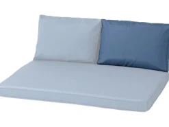 Palettenkissen Rückenteil Outdoor Panama Safier Blau 60 cm x 40 cm*Madison Sale