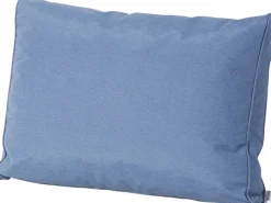 Palettenkissen Rückenteil Outdoor Panama Safier Blau 60 cm x 40 cm*Madison Sale
