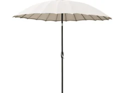 Balkonmöbel|Sonnenschirme|Marktschirm Limon Ø 270 cm mit Kurbel