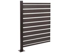 Alu Mülltonnen-Zaun K57 Anthrazit 130x100x6cm*MCW Outlet