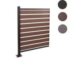 Alu Mülltonnen-Zaun K57 Braun 130x100x6cm*MCW Sale