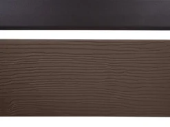 Alu Mülltonnen-Zaun K57 Braun 130x110x6cm*MCW Discount